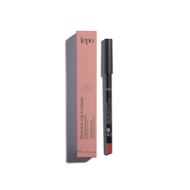 Lepo Biosense Lip Contour Pencil N.50 Ενυδατικό Μαλακό Μολύβι για Περίγραμμα Χειλιών Μακράς Διάρκειας με Βιολογικό Λάδι Καρύδας και Φυτικά Κεριά- Καφέ Nude 1.1g